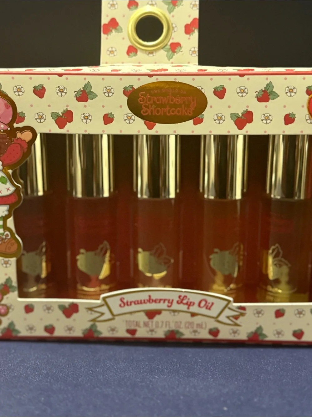 Strawberry Shortcake Strawberry Lip Oil Set - Pink